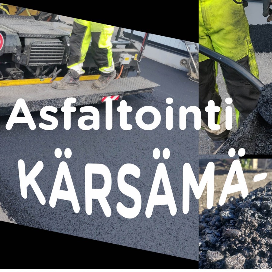 Asfaltointi Kärsämäki - Asfalttialan työt Kärsämäellä