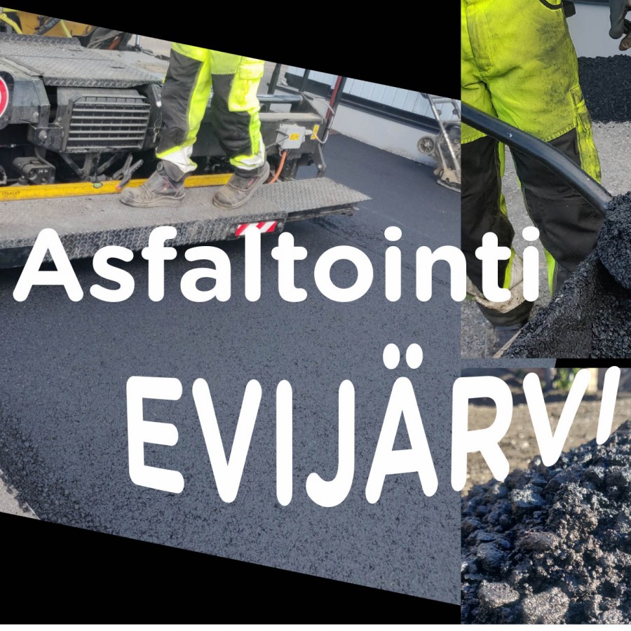 Asfaltointi Evijärvi - Asfalttialan työt Evijärvellä