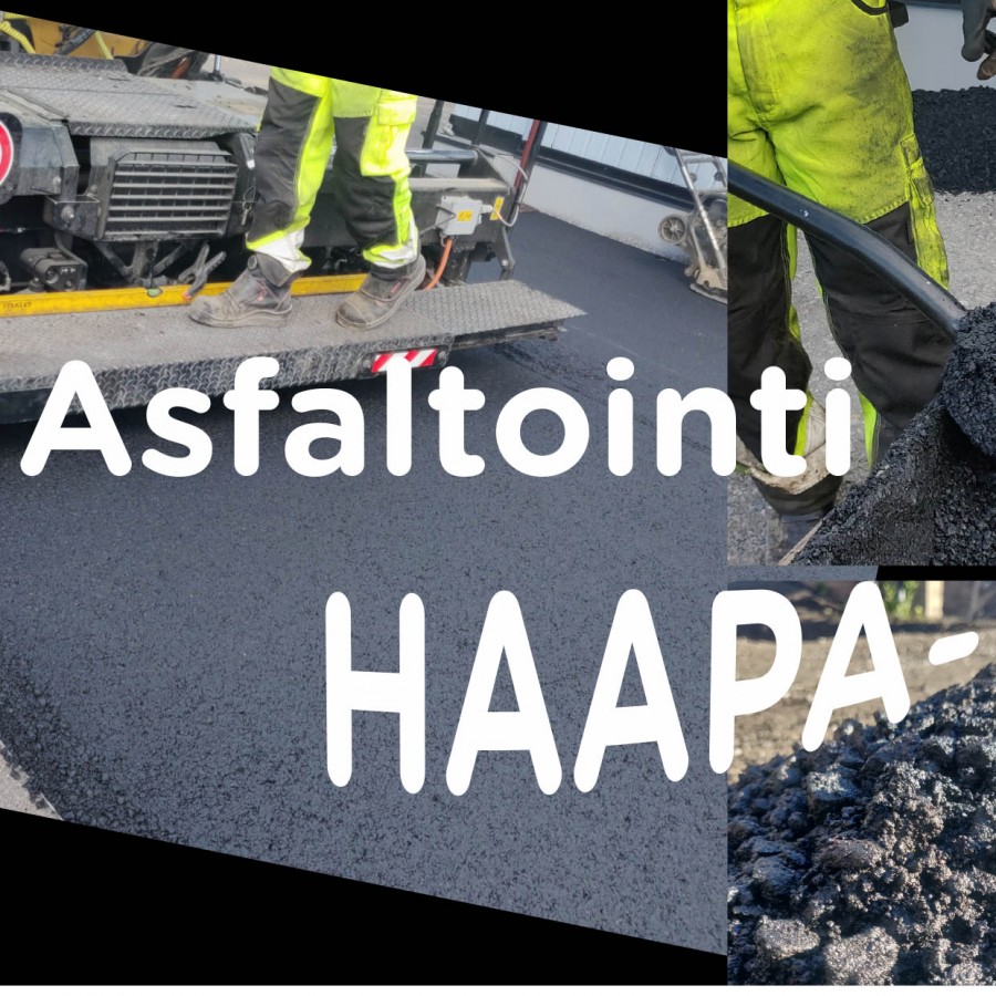 Asfaltointi Haapajärvi - Asfalttialan työt Haapajärvellä