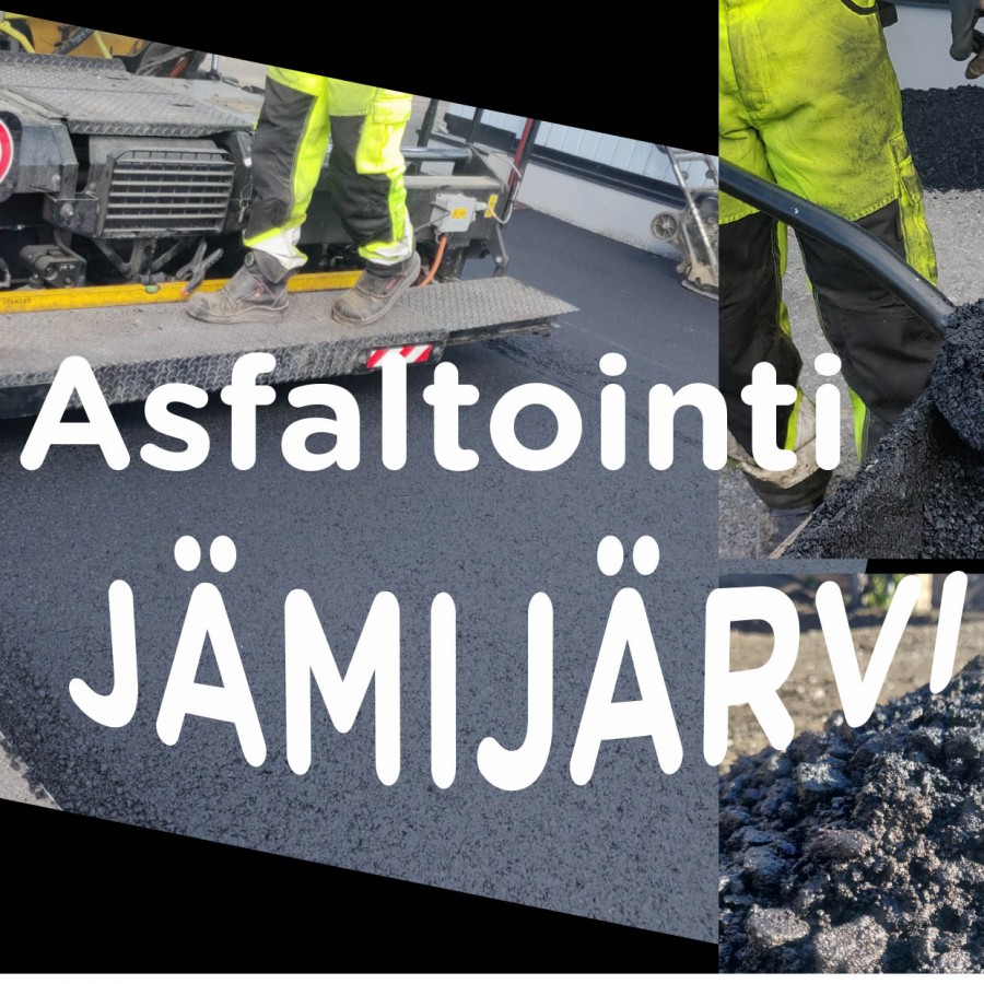 Asfaltointi Jämijärvi - Asfalttialan työt Jämijärvellä